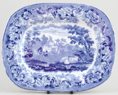 Meat Dish or Platter c1840
